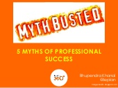 5 Myths of professional success bus...